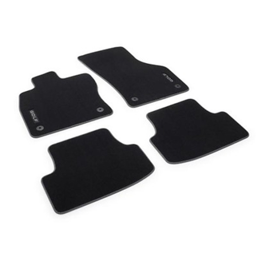 Set de tapis de sol velours d'origine VW Golf 8 VIII | 5H1061270 WGK