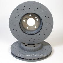 Remschijven set voorzijde C-Klasse Kombi / T-Modell S205  |  | bremse-vorne-s205