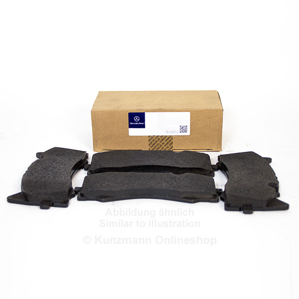 Remblokken vooraan C63 AMG / AMG-S C-Klasse 205 Origineel Mercedes-Benz A0004206600