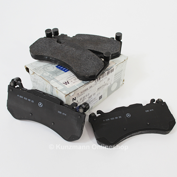 AMG remblokken voor set | CLS 63 AMG C218 | Origineel Mercedes-Benz