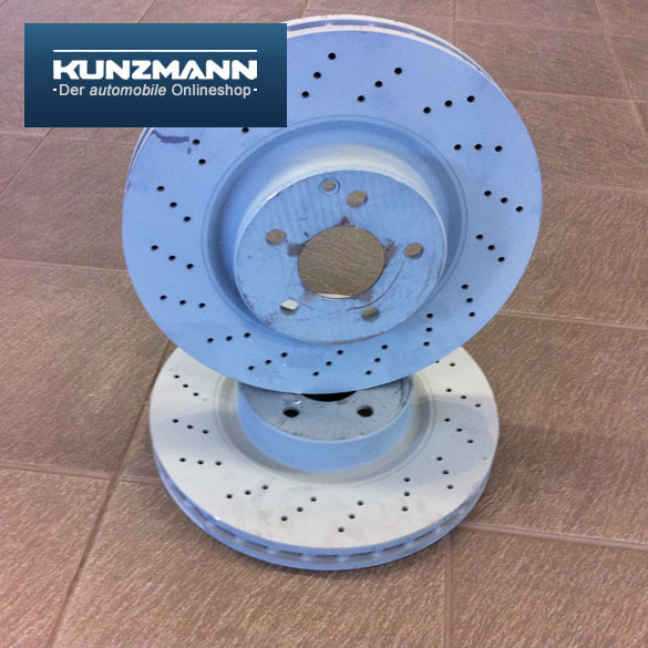 Remschijven set voor | SL 500 R230 | Originele Mercedes-Benz | 