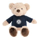 Ours en peluche ours câlin beige avec T-shirt original Mercedes-Benz