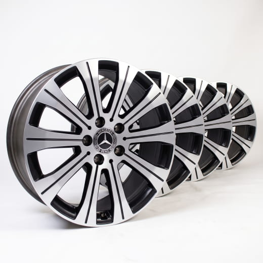 Jantes 18 pouces EQA H243 noir original Mercedes-Benz | A2434010000-7X23-EQA