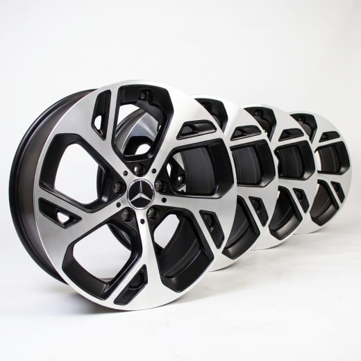 Kit jantes 18 pouces GLC Coupé C254 noir Original Mercedes-Benz | A2544010100 7X23-C254