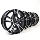 Jeu de jantes 19 pouces GLC SUV X254 noir 5 doubles branches Aero original Mercedes-Benz