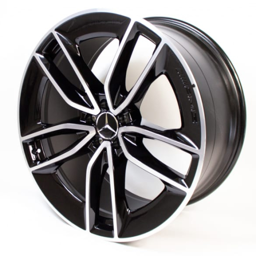 Jeu de jantes 22 pouces GLE Coupé C167 noir  | A1674013600/3700-7X23-C167
