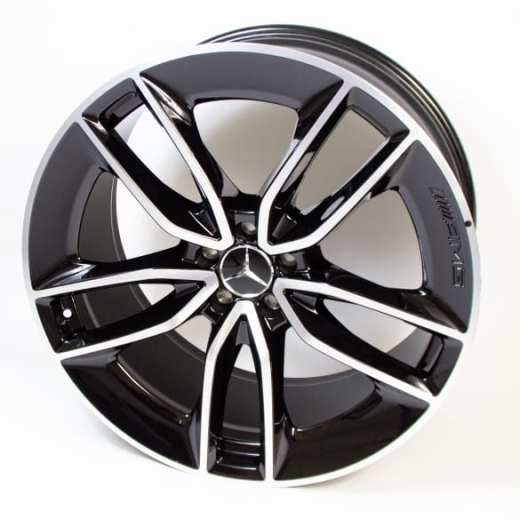 Jeu de jantes 22 pouces GLE Coupé C167 noir  | A1674013600/3700-7X23-C167
