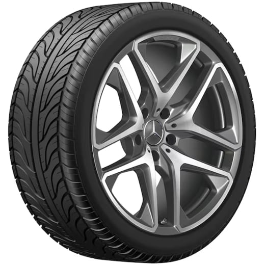 Kit de jantes G63 AMG 21 pouces Classe G W465 gris | A4634011900 7X21-W465