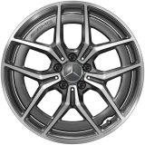 Jeu de jantes AMG 19 pouces Classe E Berline W213 gris tantal original Mercedes-AMG
