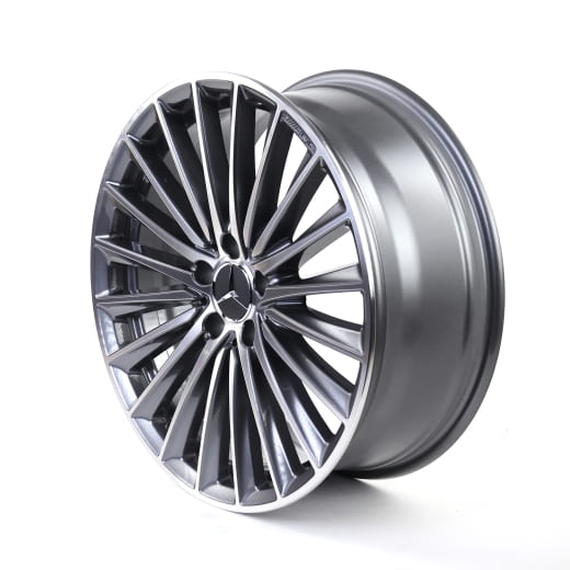 Jantes AMG 19 pouces Classe C 206 gris titane Original Mercedes-Benz | A20640119002000 7X21