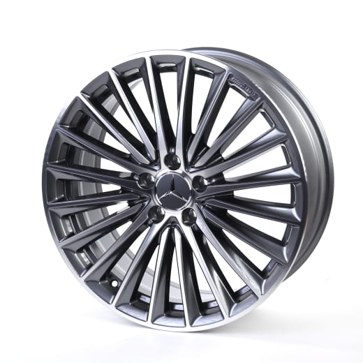 Jantes AMG 19 pouces Classe C 206 gris titane Original Mercedes-Benz | A20640119002000 7X21