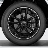 Kit de jantes AMG 20 pouces Classe G W465 5 doubles branches noir original Mercedes-Benz