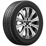Jeu de roues complètes hiver 18 pouces EQA EQB H/X243 origine Mercedes-Benz