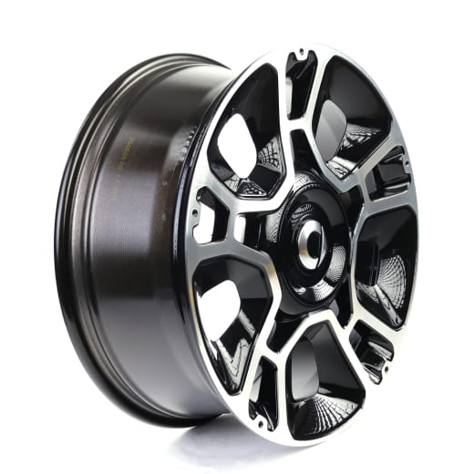 Kit complet roues hiver 19 pouces Original smart #5 HY11 à branches croisées, tournées brillant | QAP8893446619-Winter-Michelin-19