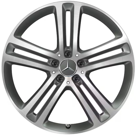 Roues hiver, jeu complet 20 pouces GLE Coupé C167 tournées brillantes d’origine Mercedes-Benz | Q44030111017A/18A-C167