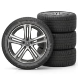 Roues hiver, jeu complet 20 pouces GLE Coupé C167 tournées brillantes d’origine Mercedes-Benz