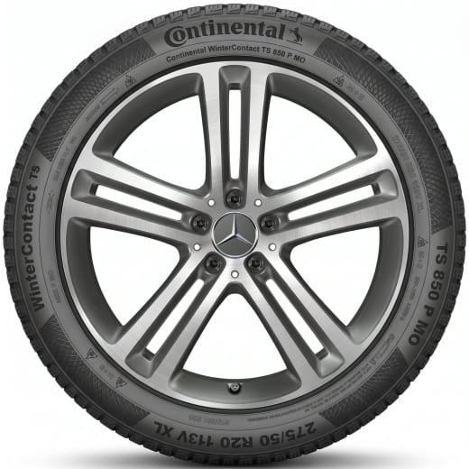 Roues hiver, jeu complet 20 pouces GLE Coupé C167 tournées brillantes d’origine Mercedes-Benz | Q44030111017A/18A-C167