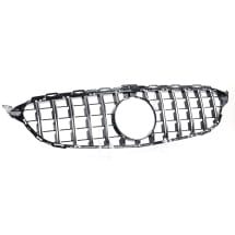 Panamericana grille auto C-Klasse S205 chroom zwart CHROMETC | W205-PA-KG-S205