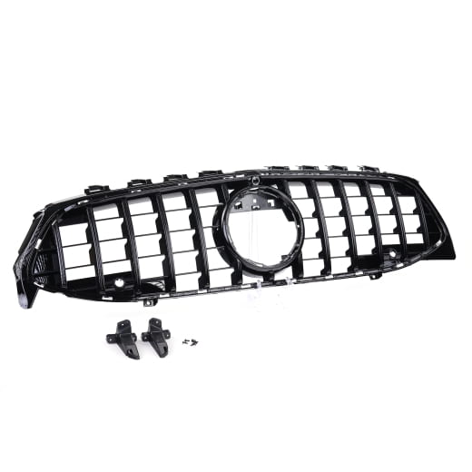 Panamericana grille auto CLA Shooting Brake X118 chroom zw t | W118-PA-KG-S-X118