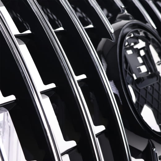 Panamericana grille auto GLS SUV X167 chroom zwart CHROMETEC | X167-FL-PA-KG