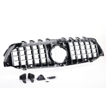 Panamericana Kühlergrill A-Klasse Limousine V177 chrom schwarz CHROMETEC | W177-PA-KG-K-V177