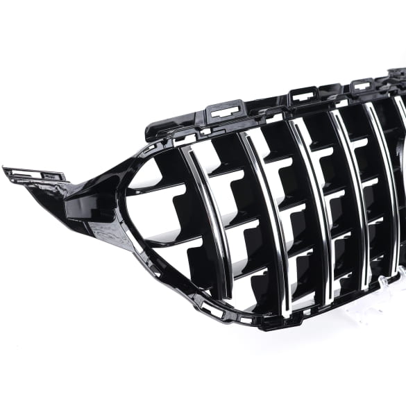 Panamericana Kühlergrill C-Klasse S205 chrom schwarz CHROMETEC | W205-PA-KG-S205