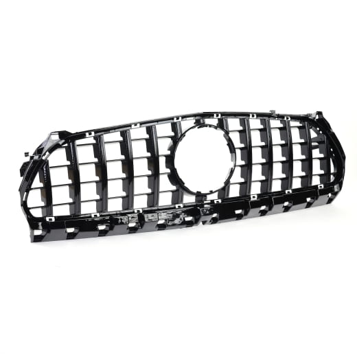 Panamericana Kühlergrill CLA Coupé C117 schwarz CHROMETEC | W117-PA-KG-S-C117