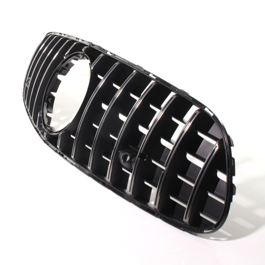 Schwarz Chrom Panamericana Kühlergrill AMG GT 190 Schwarz | AMG-GT-dark-grill