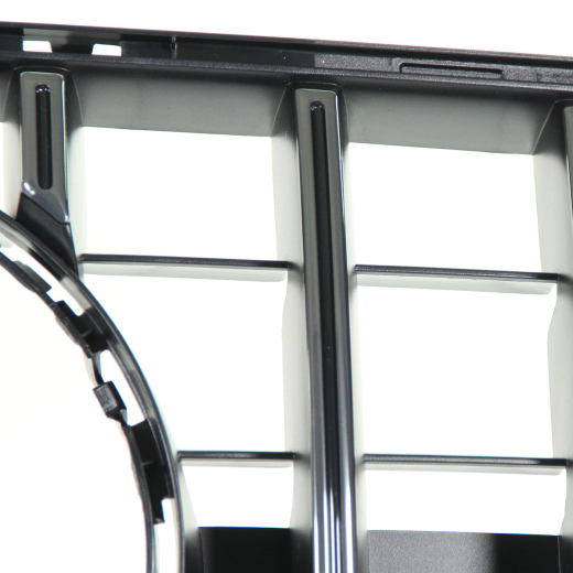 Schwarz Chrom Panamericana Kühlergrill AMG GT 190 Schwarz | AMG-GT-dark-grill