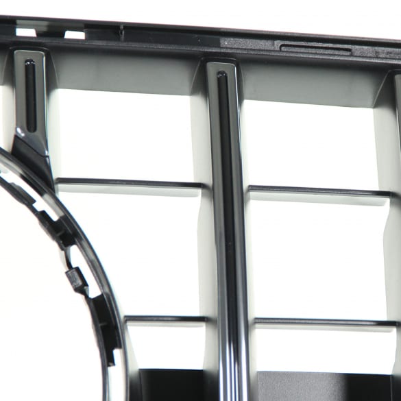 Schwarz Chrom Panamericana Kühlergrill AMG GT 190 Schwarz | AMG-GT-dark-grill