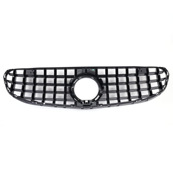 Panamericana Kühlergrill GLC Coupé C253 chrom schwarz hochglanz Facelift Serie CHROMETEC | X253-FL-PA-KG-SF-C253