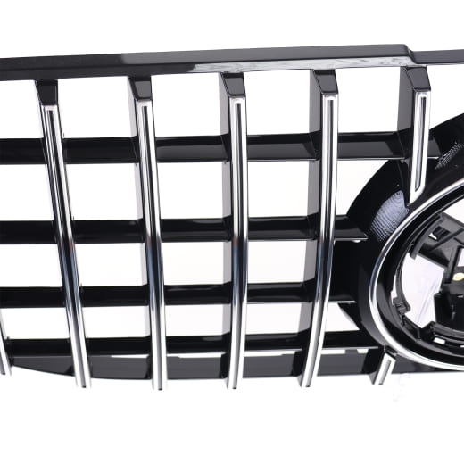 Panamericana Kühlergrill GLS SUV X167 chrom schwarz CHROMETEC | X167-PA-KG
