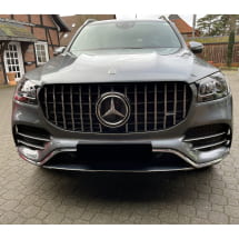 Panamericana Kühlergrill GLS SUV X167 chrom schwarz CHROMETEC | X167-PA-KG