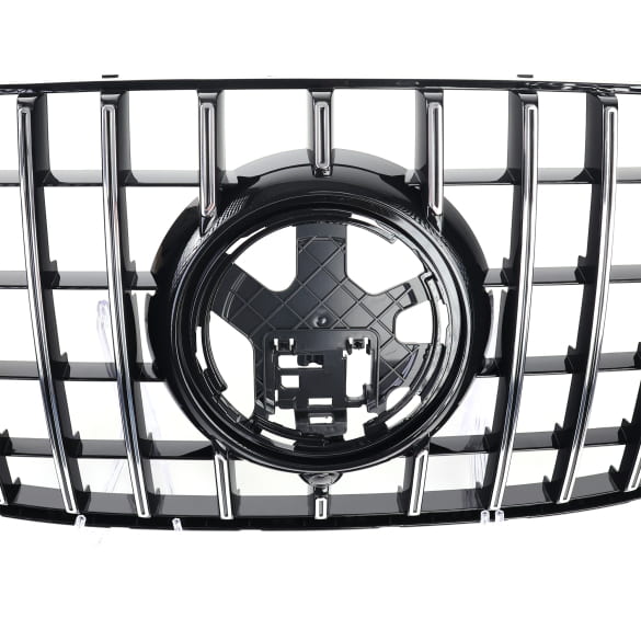Panamericana Kühlergrill GLS SUV X167 chrom schwarz CHROMETEC | X167-FL-PA-KG