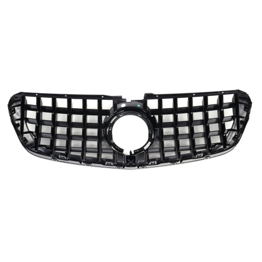 Panamericana Kühlergrill V-Klasse W447 MoPf 1 schwarz CHROMETEC | V-447-PA-KG-FL-S-AMG