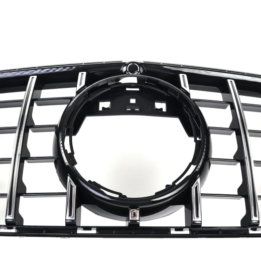Parrilla Panamericana CLA Coupé C118 cromo negro CHROMETEC | W118-PA-KG-C118
