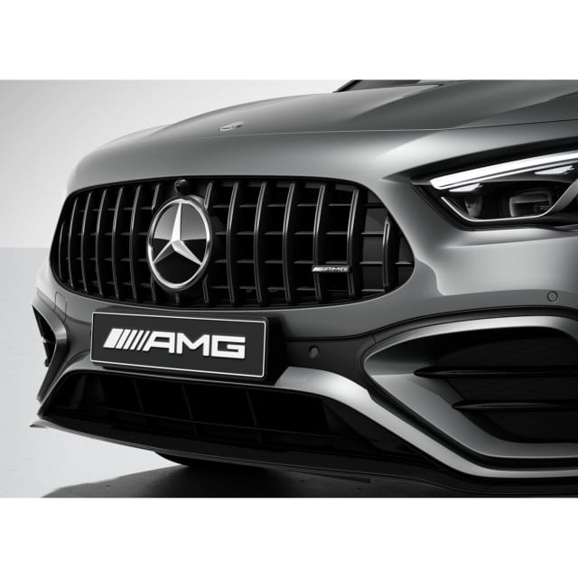 Panamericana radiator grill GLA H247 Facelift black Genuine Mercedes ...