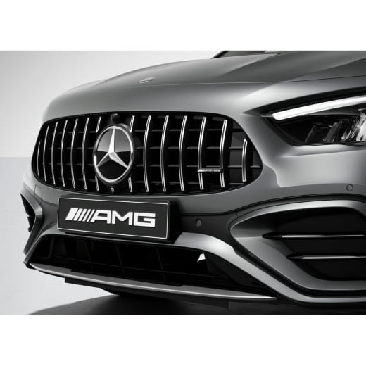 Panamericana radiator grill GLA H247 Facelift Chrome Genuine Mercedes-AMG | GLA-247-Pana-FL