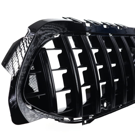 Panamericana radiator grille A-Class hatchback W177 black CHROMETEC | W177-PA-KG-K-S-W177