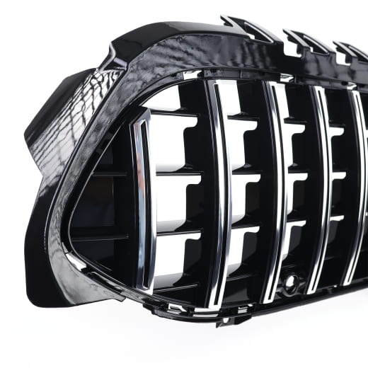 Panamericana radiator grille A-Class hatchback W177 chrome black CHROMETEC | W177-PA-KG-K-W177
