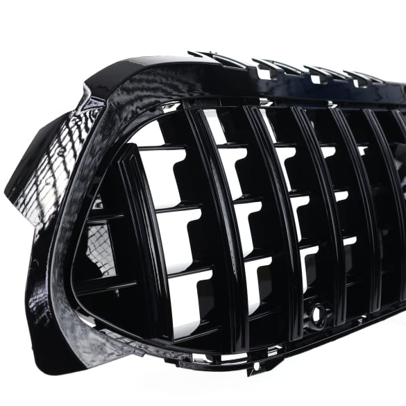 Panamericana radiator grille A-Class sedan V177 black CHROMETEC | W177-PA-KG-K-S-V177