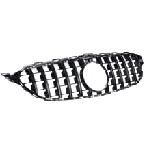 Panamericana radiator grille C-Class S205 black CHROMETEC | W205-PA-KG-S-S205