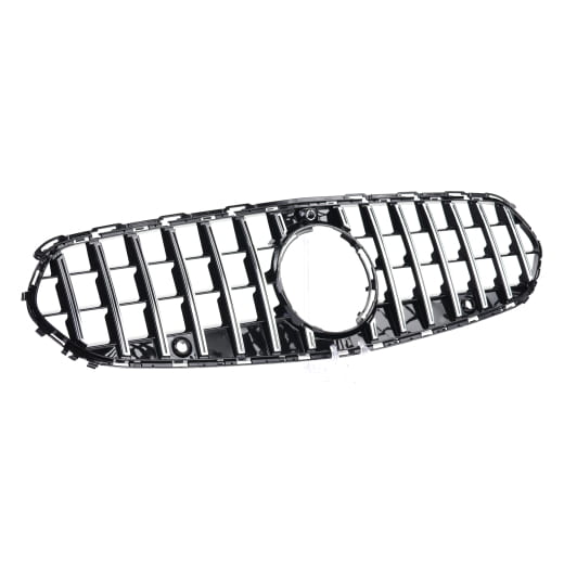 Panamericana radiator grille C-Class sedan W206 chrom black standard CHROMETEC | W206-PA-KG-SERIE-W206