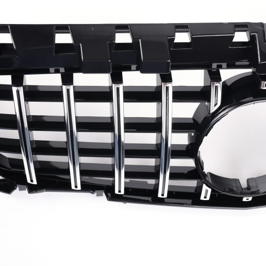Panamericana radiator grille CLA Coupe C117 chrome black CHROMETEC | W117-PA-KG-C117