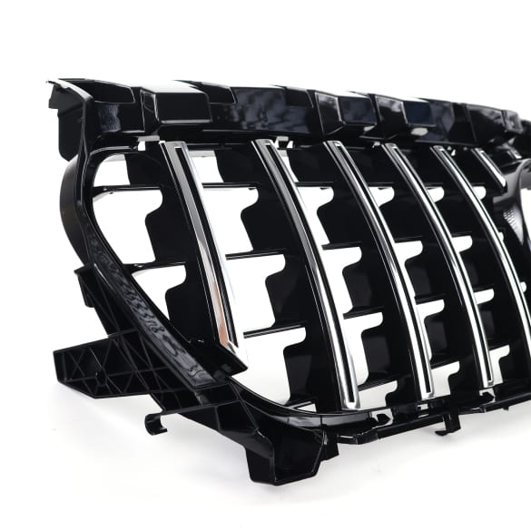 Panamericana radiator grille CLA Shooting Brake X117 chrome black CHROMETEC | W117-PA-KG-X117