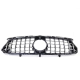 Panamericana radiator grille GLA H247 facelift AMG-Line chrome black CHROMETEC