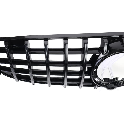 Panamericana radiator grille GLC Coupe C253 black glossy facelift standard CHROMETEC | X253-FL-PA-KG-SF-S-C253