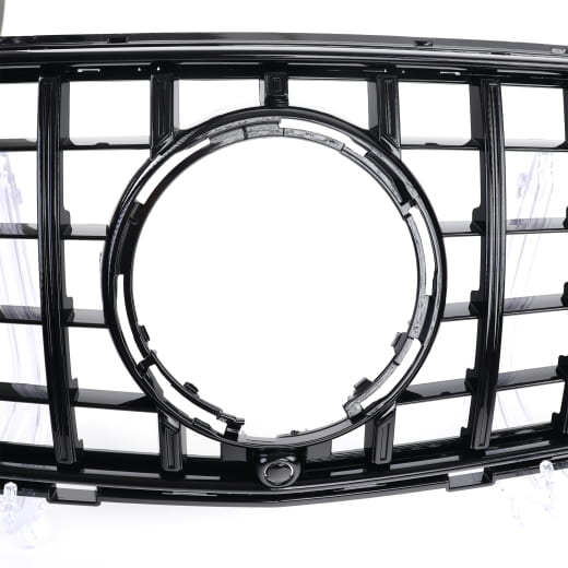 Panamericana radiator grille GLC Coupé C254 black glossy CHROMETEC | X254-PA-KG-AMG-S-C254