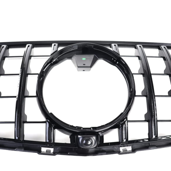 Panamericana radiator grille GLC SUV X253 black glossy AMG-Line Pre-FL CHROMETEC | XC253-PA-KG-K-S-X253