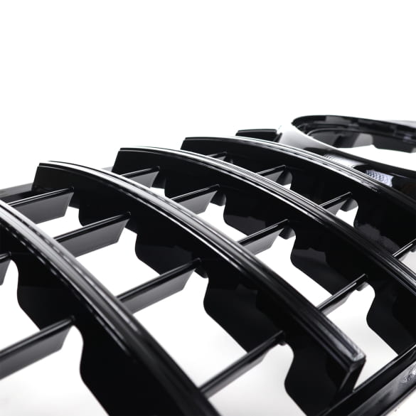 Panamericana radiator grille GLC SUV X253 black glossy facelift standard CHROMETEC | X253-FL-PA-KG-SF-S-X253